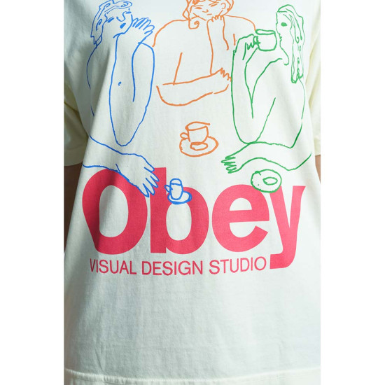 Obey Γυναικεία κοντομάνικη μπλούζα The Tea Maxine Pigment Tee